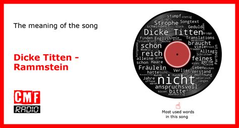 dicke titten meaning|The story of the song Dicke Titten by Rammstein .